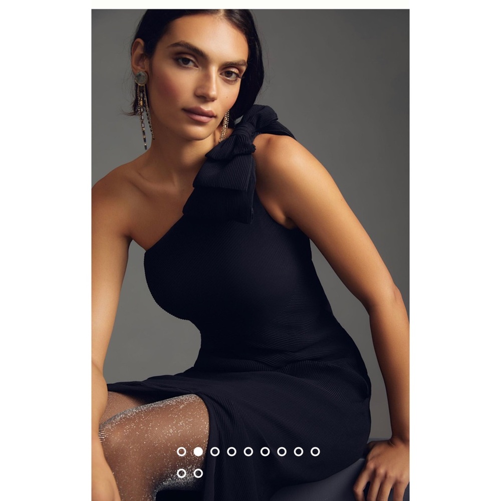 By Anthropologie Pleated One-Shoulder
Dress - Picture 4 of 13